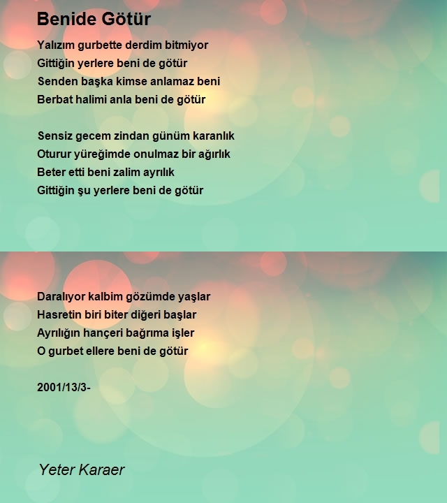 Yeter Karaer