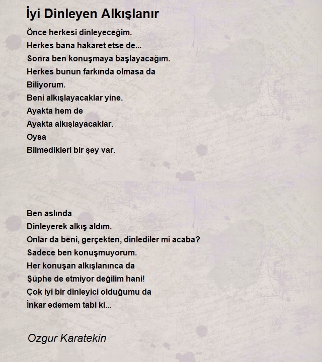 Ozgur Karatekin