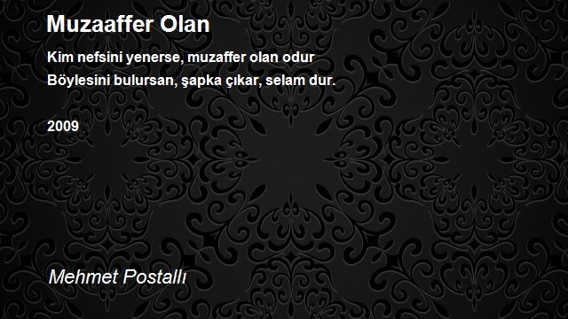 Mehmet Postallı