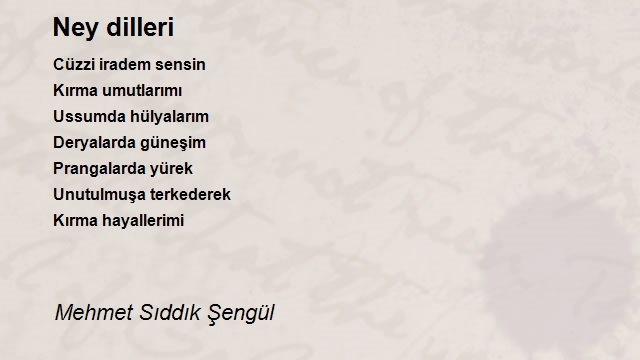 Mehmet Sıddık Şengül