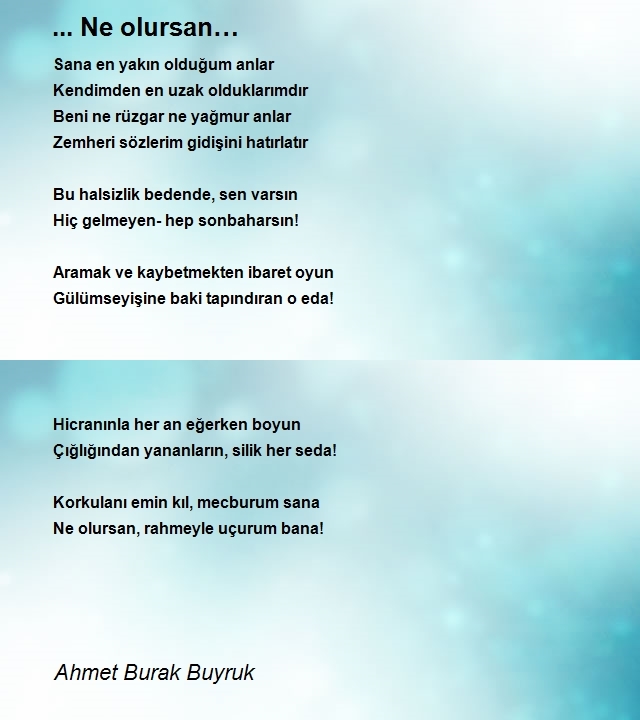 Ahmet Burak Buyruk