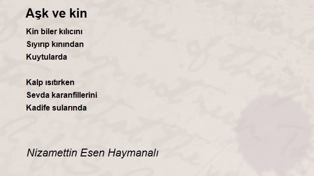 Nizamettin Esen Haymanalı