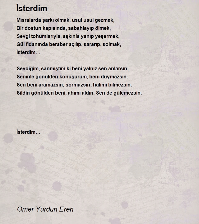 Ömer Yurdun Eren