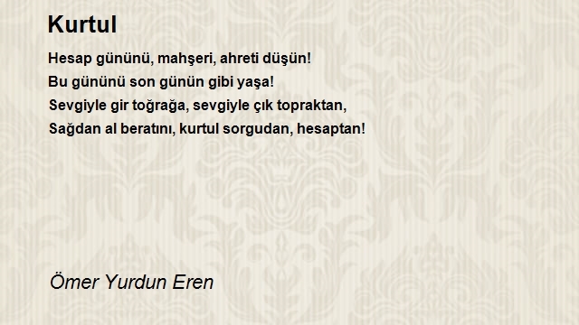 Ömer Yurdun Eren