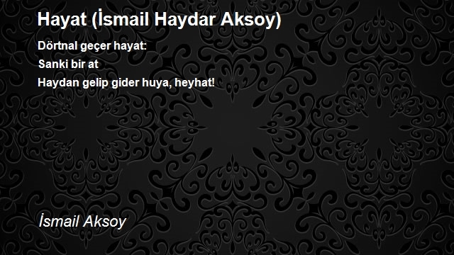 İsmail Aksoy