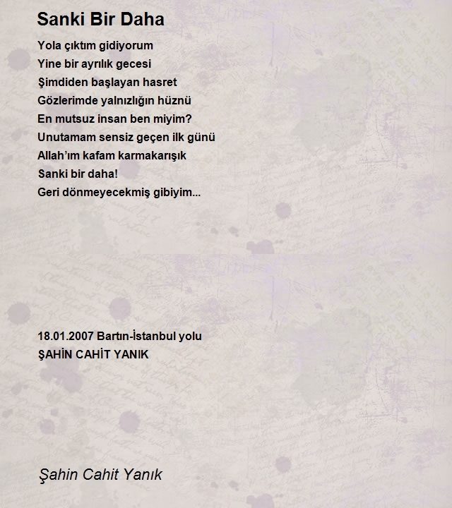 Şahin Cahit Yanık