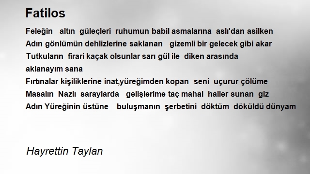 Hayrettin Taylan