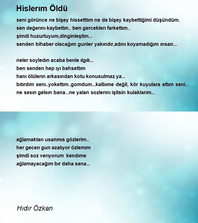 Hıdır Özkan