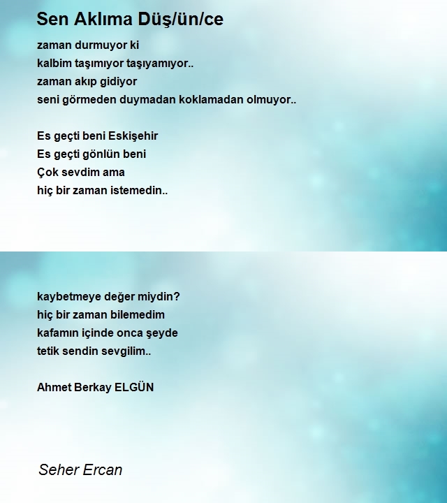 Seher Ercan