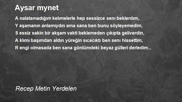 Recep Metin Yerdelen