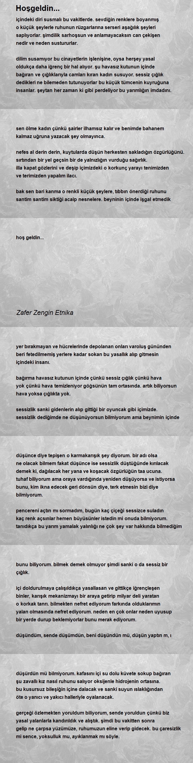 Zafer Zengin Etnika