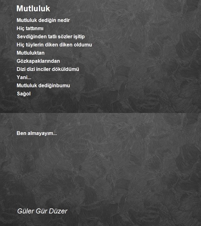 Güler Gür Düzer