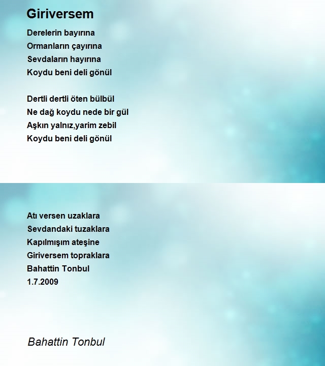 Bahattin Tonbul