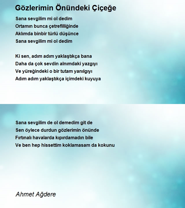 Ahmet Ağdere