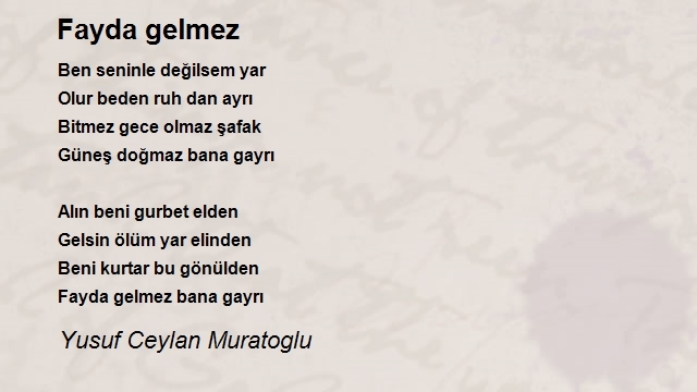 Yusuf Ceylan Muratoglu