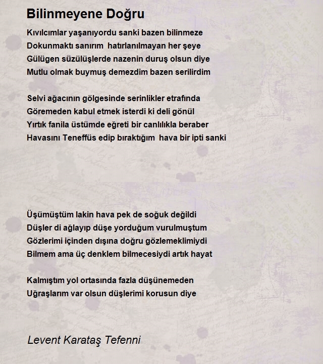 Levent Karataş Tefenni