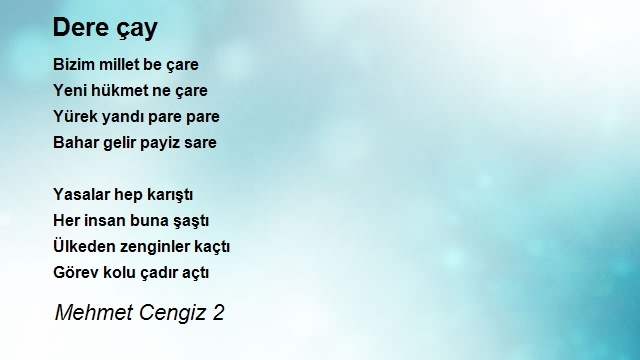 Mehmet Cengiz 2