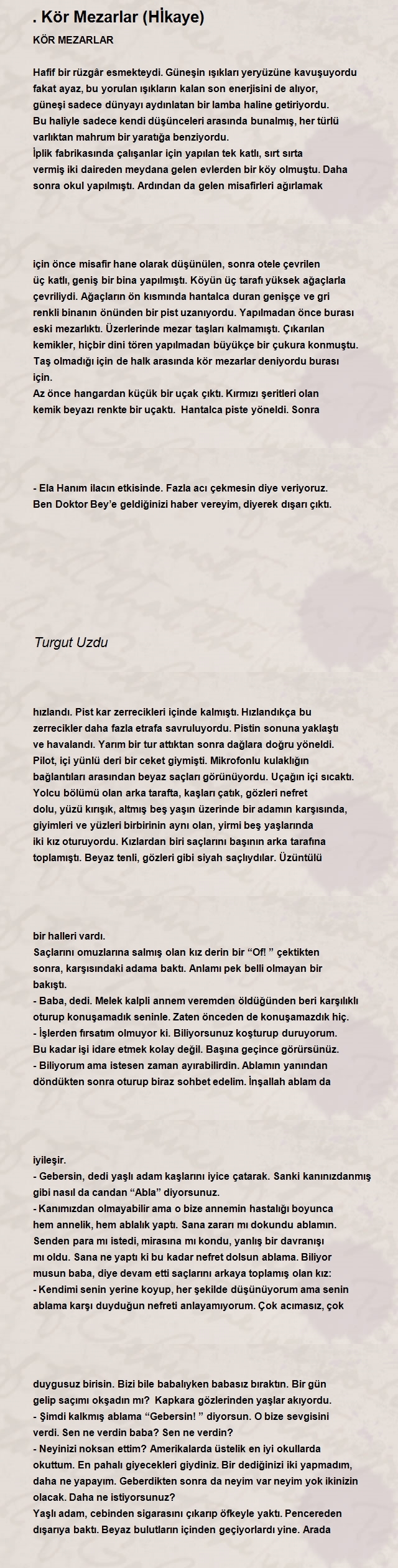 Turgut Uzdu