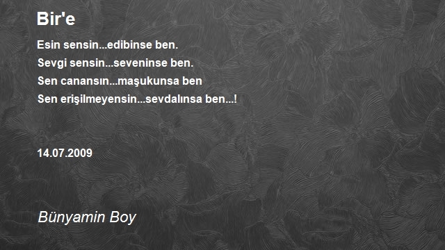 Bünyamin Boy