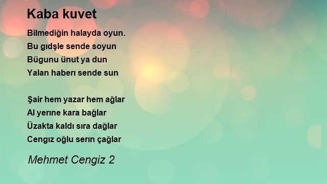 Mehmet Cengiz 2