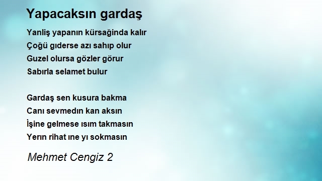 Mehmet Cengiz 2