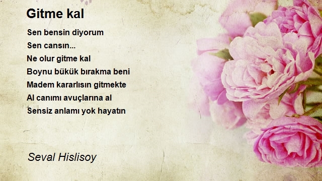 Seval Hislisoy