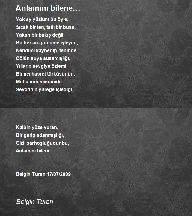 Belgin Turan