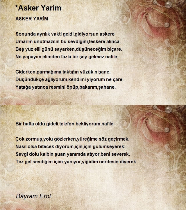 Bayram Erol