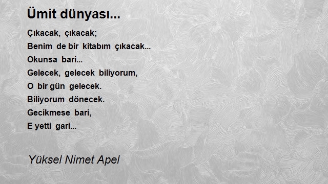 Yüksel Nimet Apel