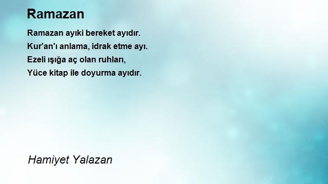 Hamiyet Yalazan