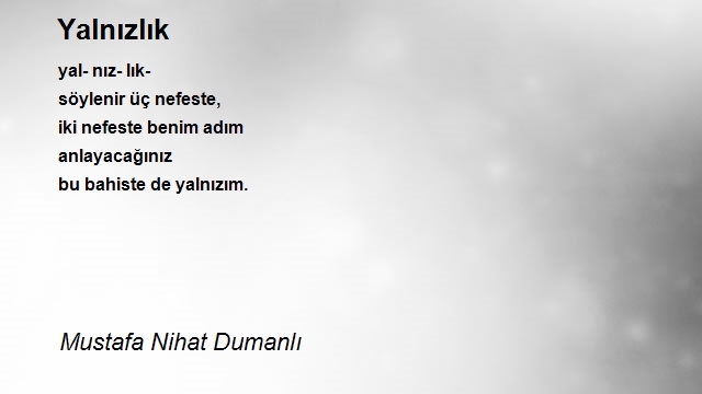 Mustafa Nihat Dumanlı