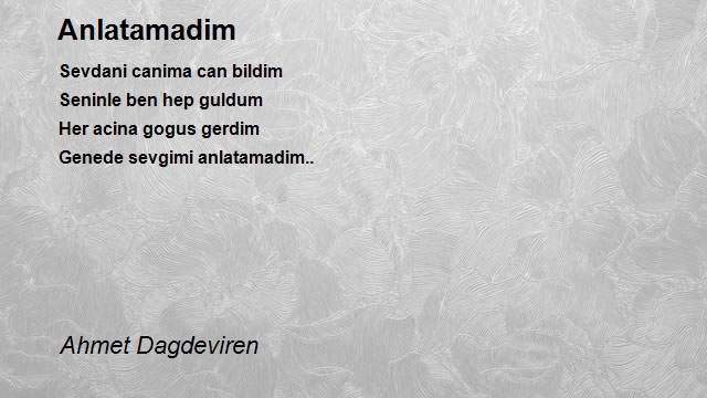 Ahmet Dagdeviren