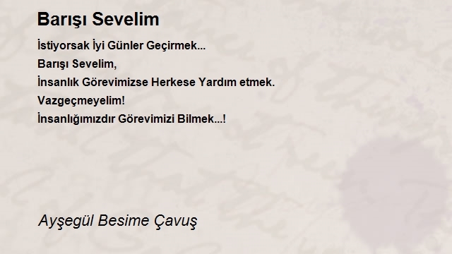 Ayşegül Besime Çavuş