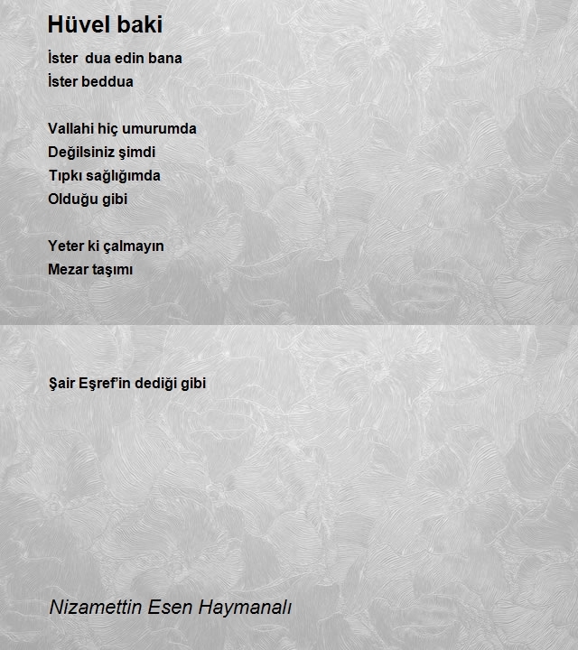 Nizamettin Esen Haymanalı