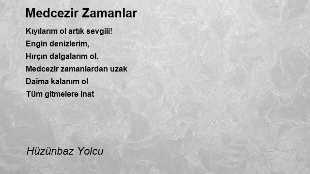 Hüzünbaz Yolcu