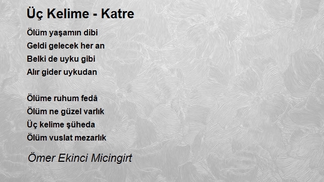 Ömer Ekinci Micingirt