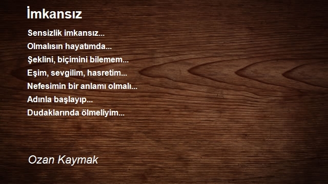 Ozan Kaymak