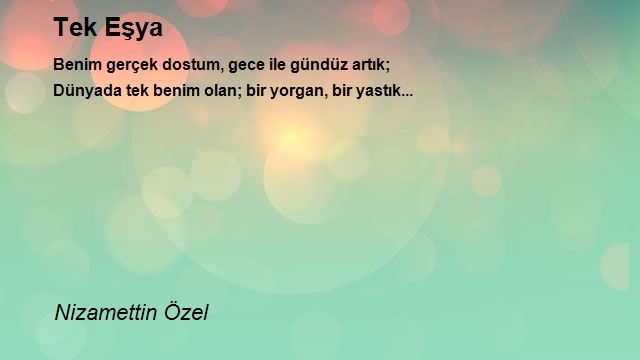 Nizamettin Özel