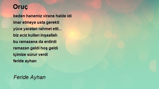 Feride Ayhan