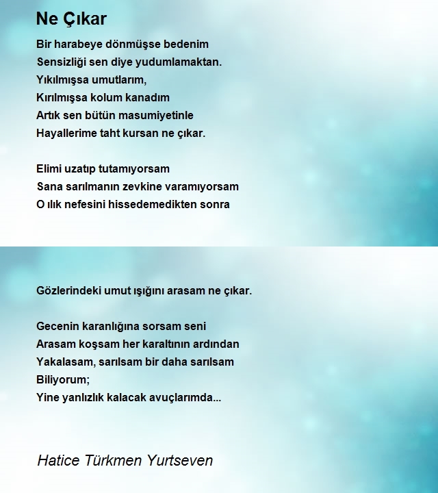 Hatice Türkmen Yurtseven