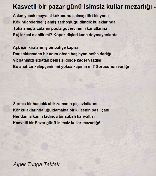 Alper Tunga Taktak