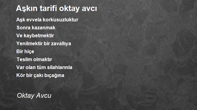 Oktay Avcu