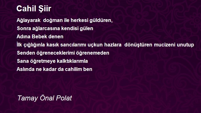 Tamay Önal Polat