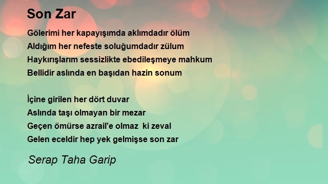 Serap Taha Garip