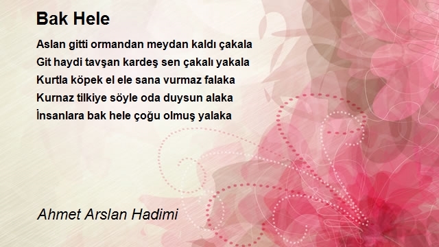 Ahmet Arslan Hadimi