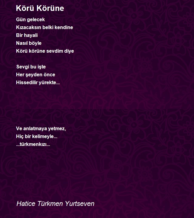 Hatice Türkmen Yurtseven