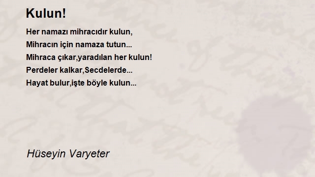 Hüseyin Varyeter