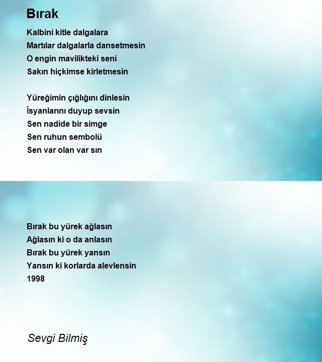 Sevgi Bilmiş