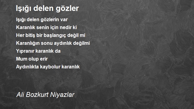 Ali Bozkurt Niyazlar