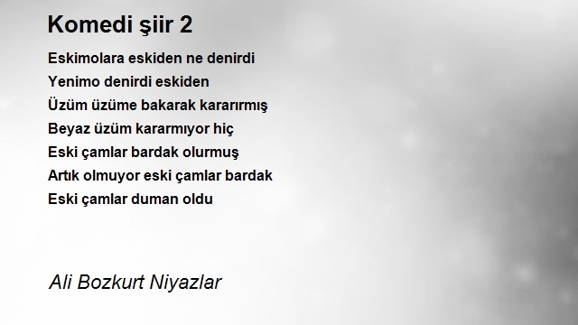 Ali Bozkurt Niyazlar